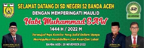 Peringatan Maulid Nabi Muhammad SAW Di SD Negeri 52 Banda Aceh